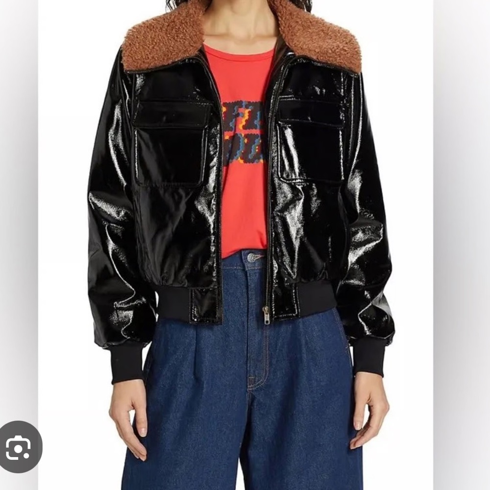 Mother “The Pilot” Patent Bomber Jacket ~ Small